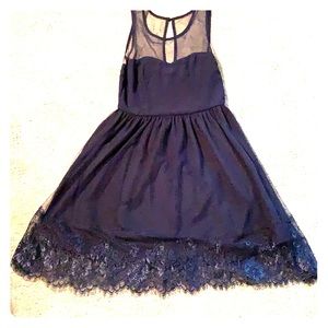 Ya Los Angeles knee length dress - Navy